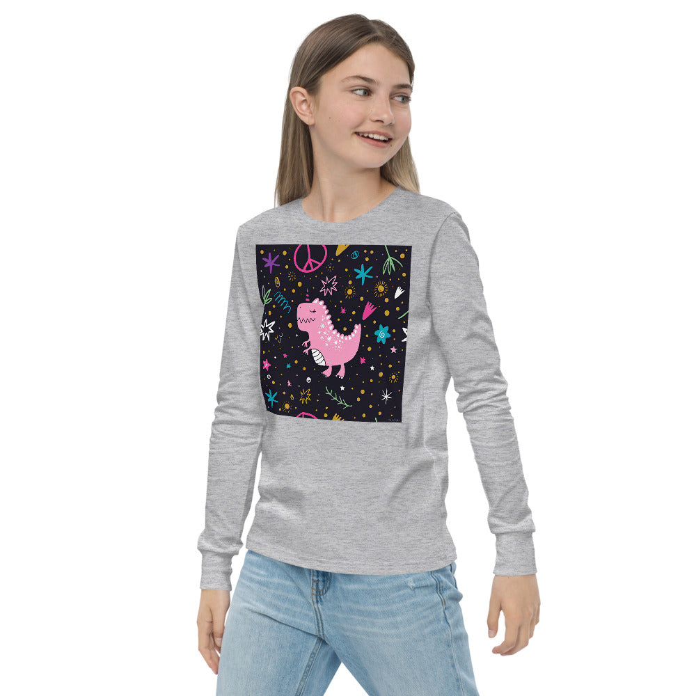 Pink Dino. Peace Out!