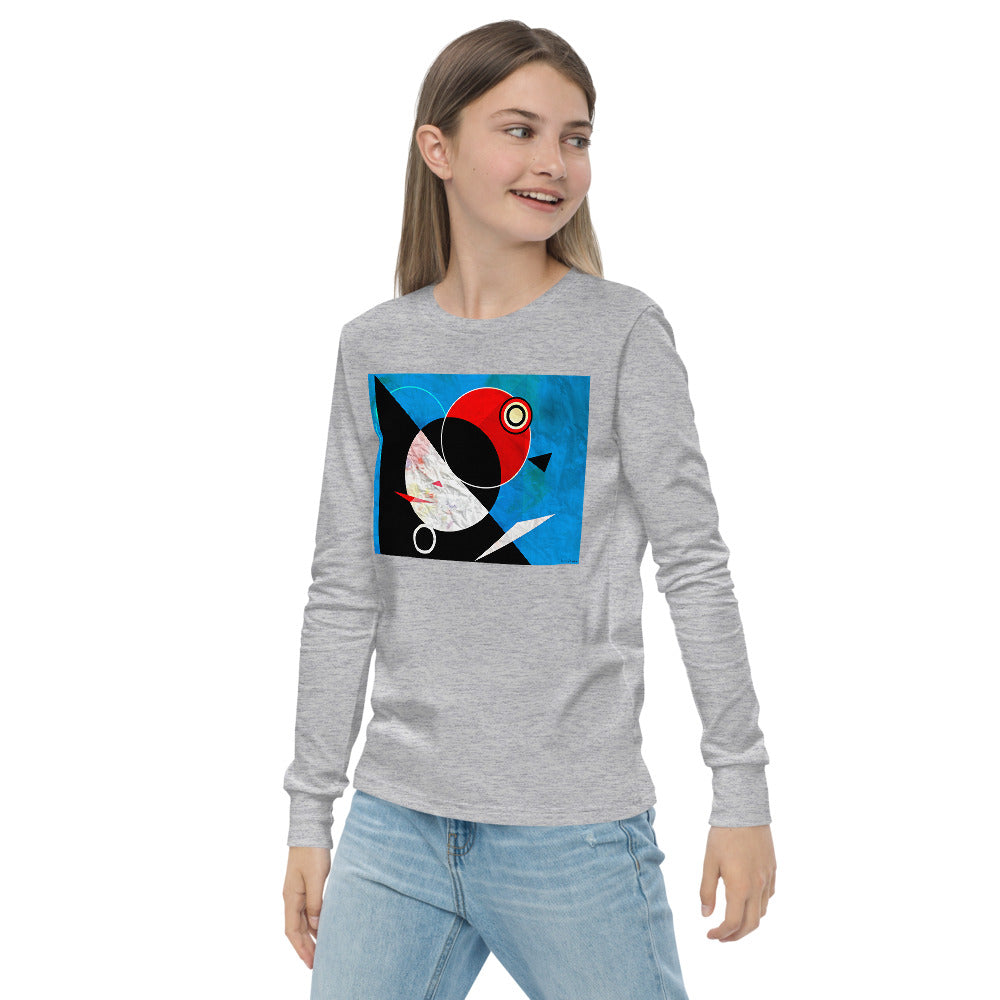 Premium Soft Long Sleeve - Abstract Orbits