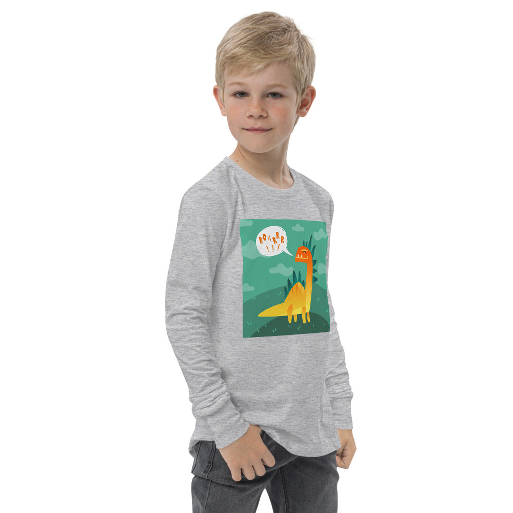 Premium Soft Long Sleeve - Dino Roar!