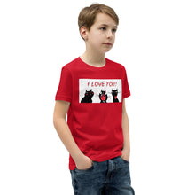 Load image into Gallery viewer, Premium Soft Crew Neck - I Love You Cats - Ronz-Design-Unique-Apparel