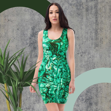 Load image into Gallery viewer, Fitted Dress - Malachite
