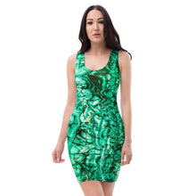 Load image into Gallery viewer, Fitted Dress - Malachite
