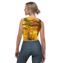 Load image into Gallery viewer, Golden Forest - Women&#39;s Crop Top
