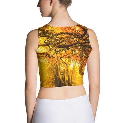 Golden Forest - Women's Crop Top
