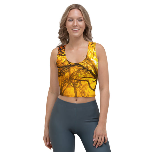 Golden Forest - Women's Crop Top