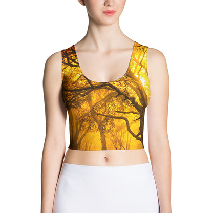 Golden Forest - Women's Crop Top