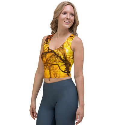 Golden Forest - Women's Crop Top