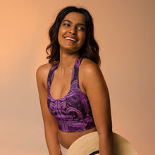 Load image into Gallery viewer, Purple Parody - Women&#39;s Bikini Top
