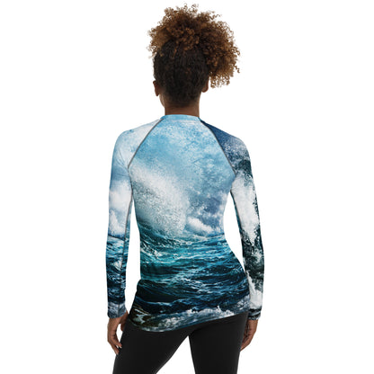 Waves of Serenity - Women's Long Sleeve Shirt