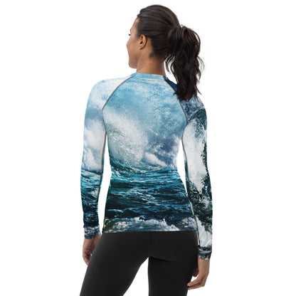 Waves of Serenity - Women's Long Sleeve Shirt