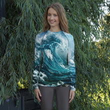 Load image into Gallery viewer, Waves - Women&#39;s Long Sleeve Shirt
