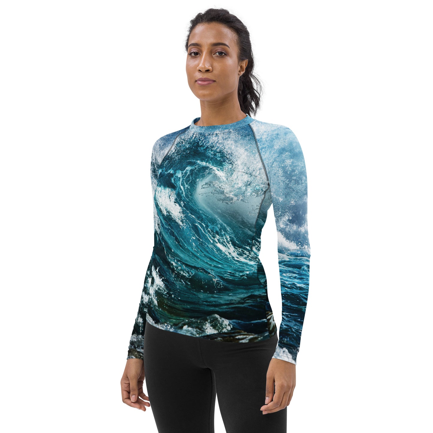Waves of Serenity - Women's Long Sleeve Shirt