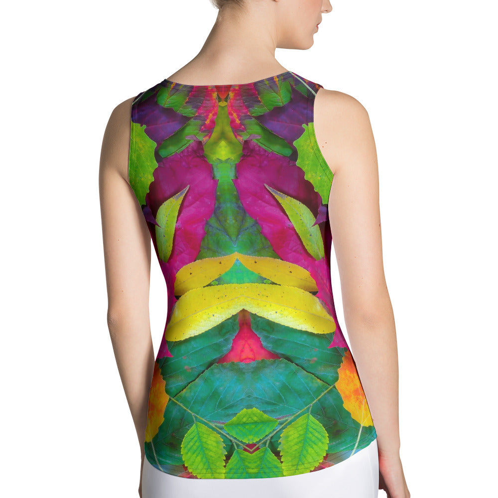 Kaleidoscope Leaf - Women's Tank Top