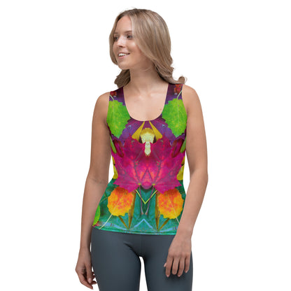 Kaleidoscope Leaf - Women's Tank Top