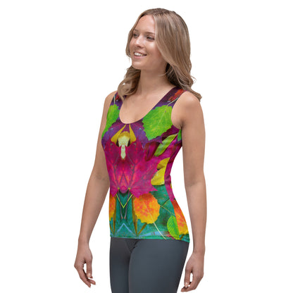 Kaleidoscope Leaf - Women's Tank Top