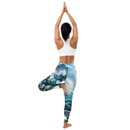 Waves of Serenity - Yoga Leggings