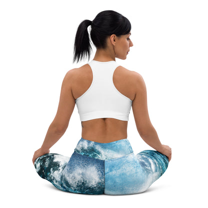 Waves of Serenity - Yoga Leggings