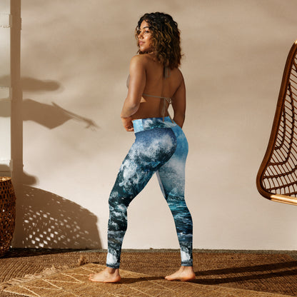 Waves of Serenity - Yoga Leggings