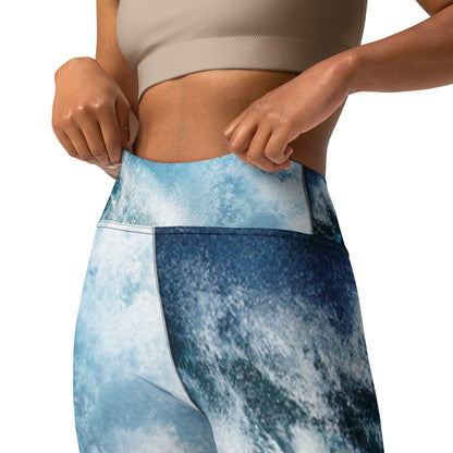 Waves of Serenity - Yoga Leggings