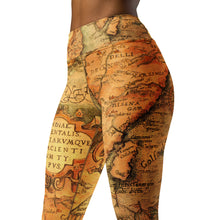 Load image into Gallery viewer, Cartographer&#39;s Quest - Women&#39;s Leggings
