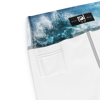 Waves of Serenity - Yoga Leggings