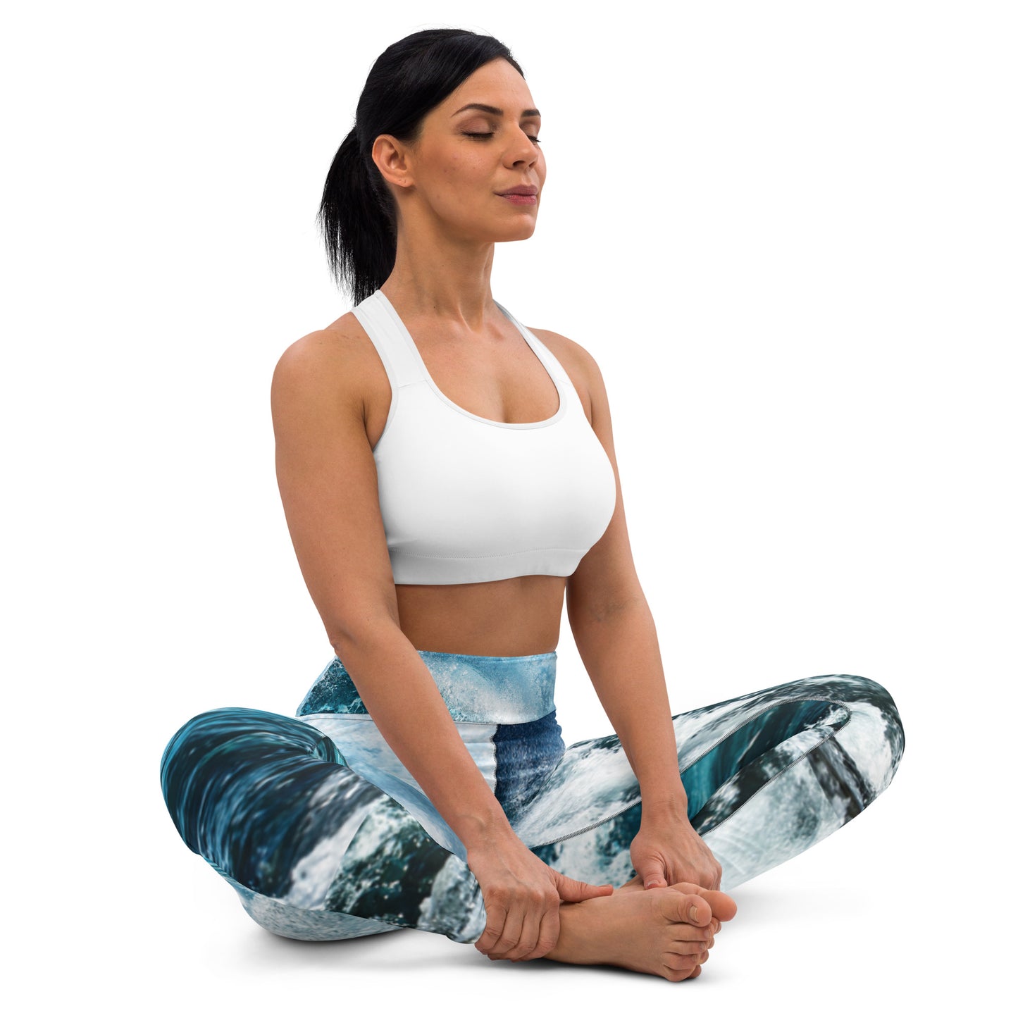 Waves of Serenity - Yoga Leggings