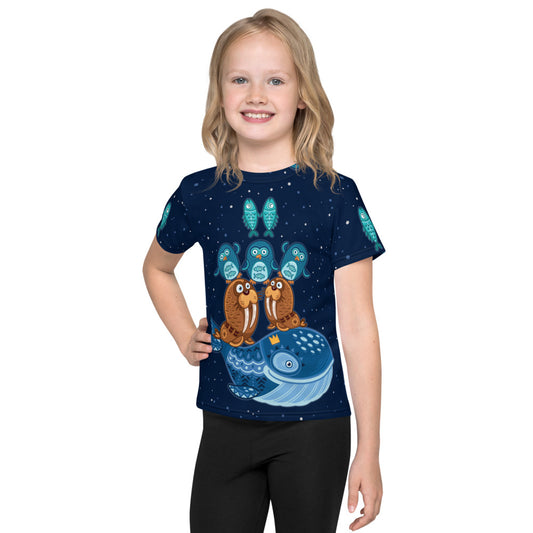 Tundra: Whale & Friends - Premium Stretchy Tee