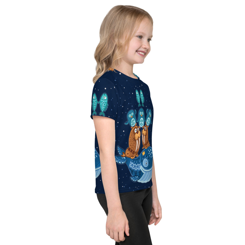 Tundra: Whale & Friends - Premium Stretchy Tee