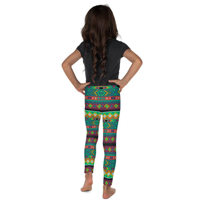 Toddler Leggings - Alligator & Friends Native Pattern