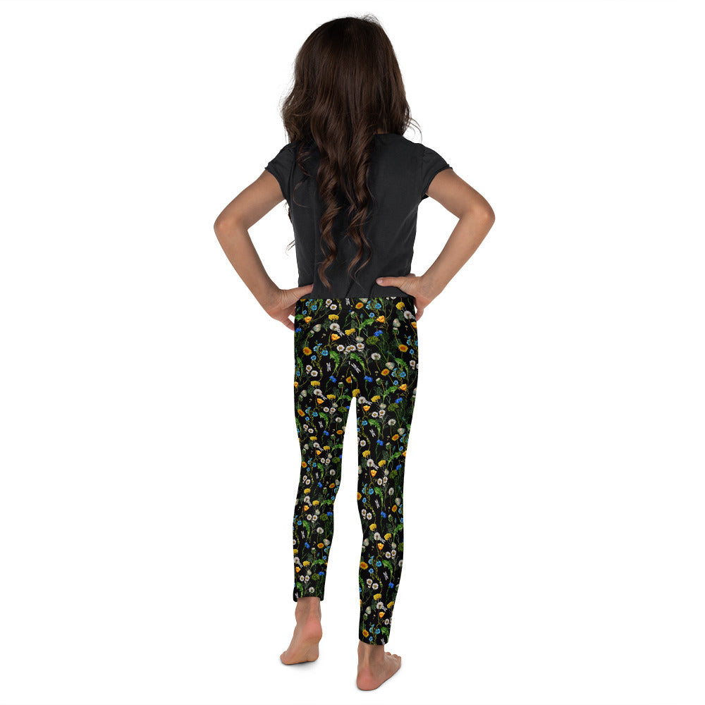 Toddlers Leggings - Dark Floral