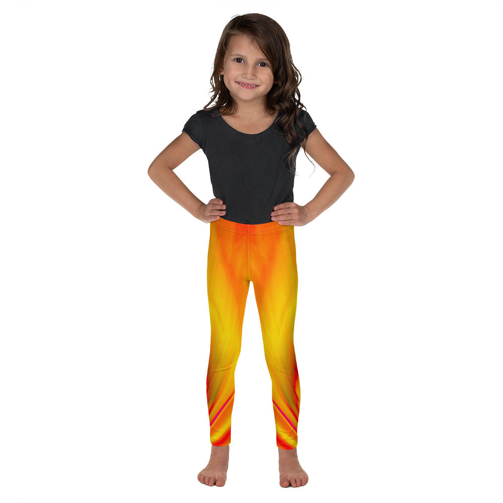 Toddler Leggings - Orange Flame