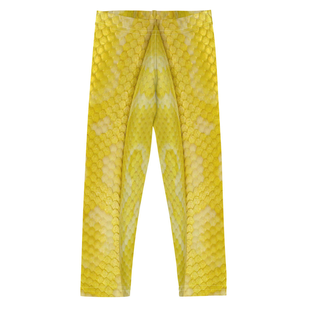 Toddler Leggings - Albino Python Skin Pattern