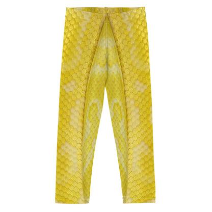 Toddler Leggings - Albino Python Skin Pattern