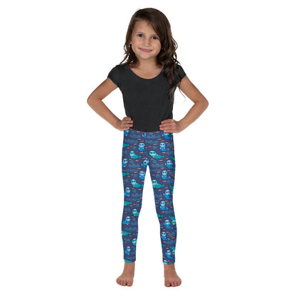 Toddler Leggings - North: Blue Seals