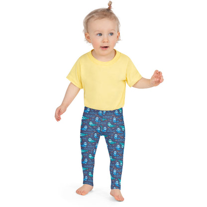 Toddler Leggings - North: Blue Seals