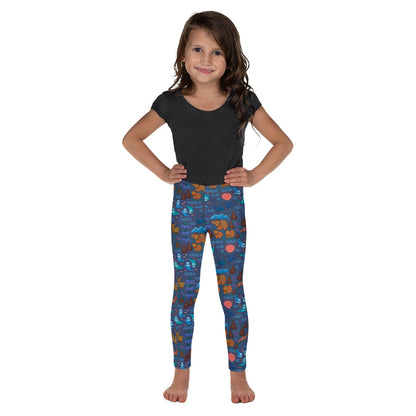 Toddler Leggings - Husky & Friends: Bears & Fish
