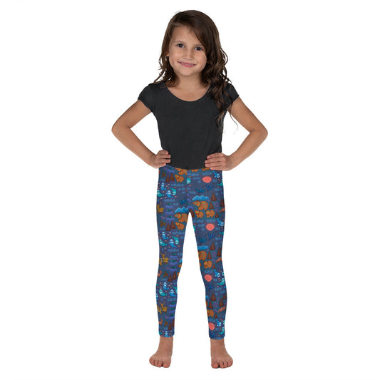 Toddler Leggings - Husky & Friends: Bears & Fish