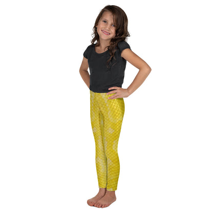 Toddler Leggings - Albino Python Skin Pattern