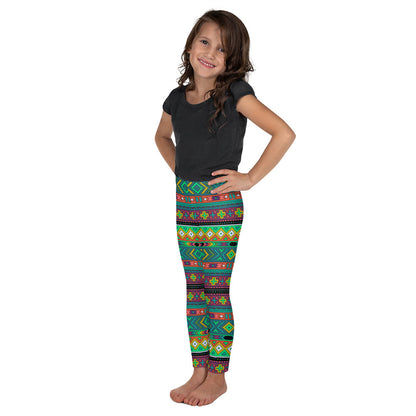 Toddler Leggings - Alligator & Friends Native Pattern