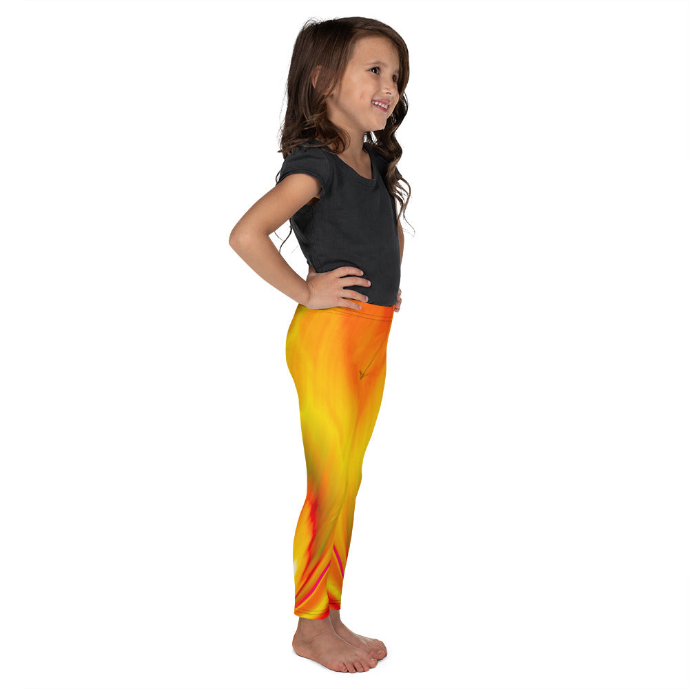 Toddler Leggings - Orange Flame