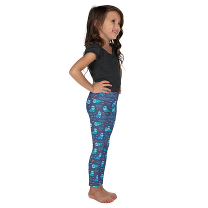 Toddler Leggings - North: Blue Seals