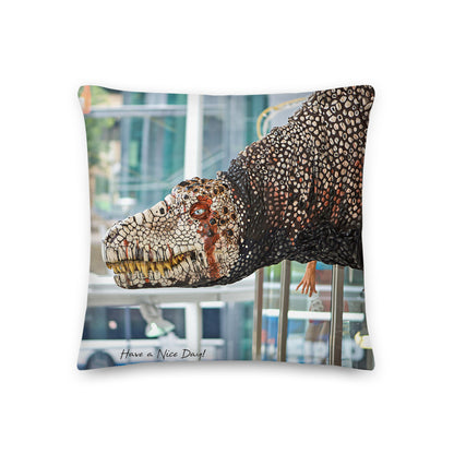 Premium Stuffed Pillow - Have a Nice Day!
