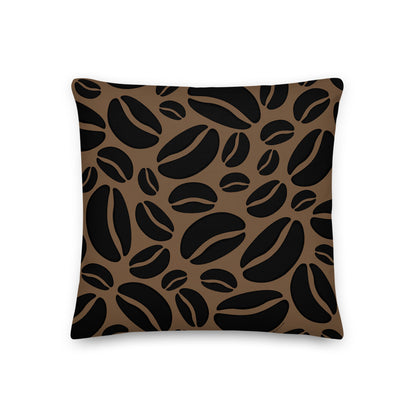 Premium Stuffed Pillow - Coffee Beans
