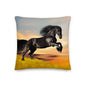 Premium Stuffed Pillow - Friesian Lift Off