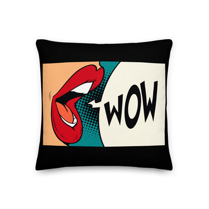Premium Stuffed Pillow - WOW!
