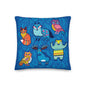 Premium Stuffed Pillow - Hygge Blue Moose, Foxes, Owls & a Bear