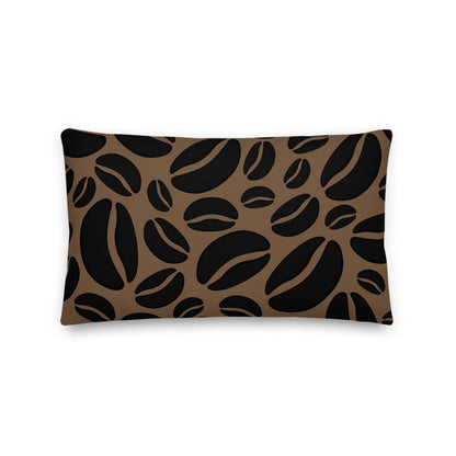 Premium Stuffed Pillow - Coffee Beans