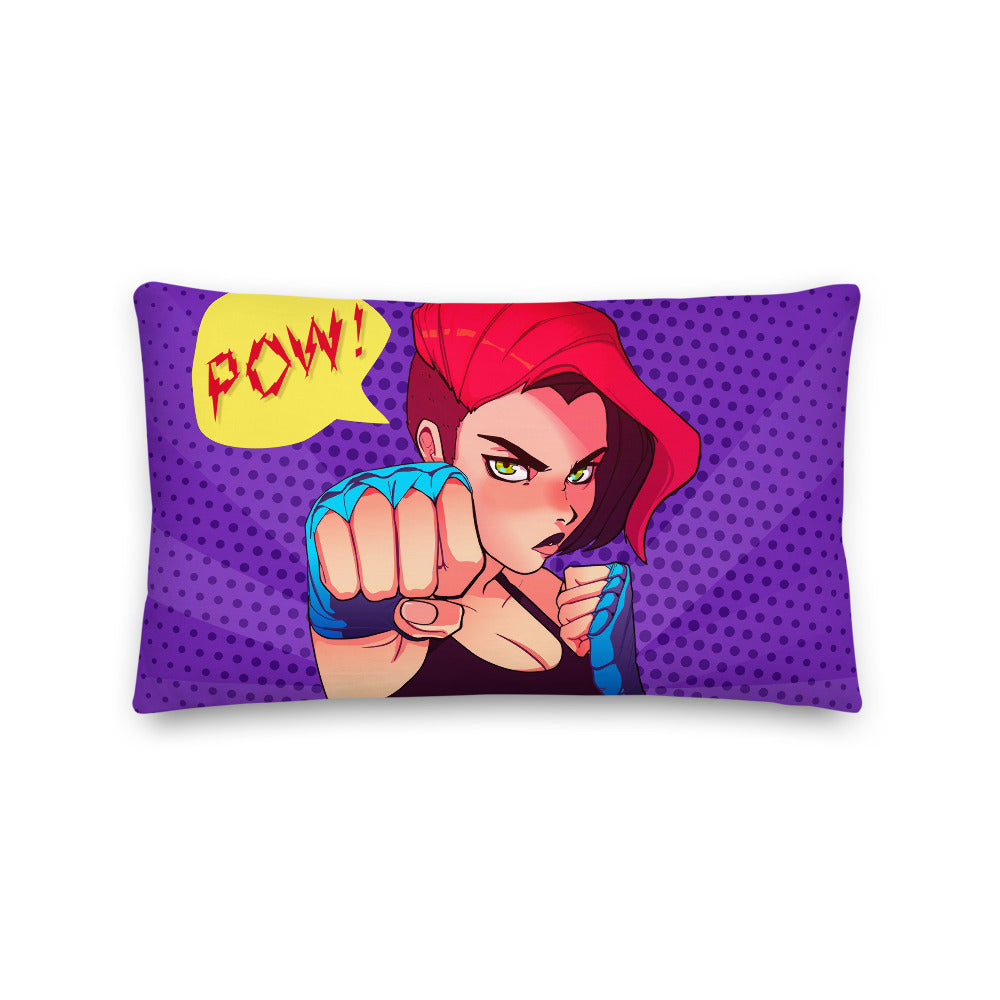 Premium Stuffed Pillow - POW!