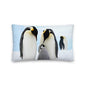 Premium Stuffed Pillow - Emperor Penguin Family