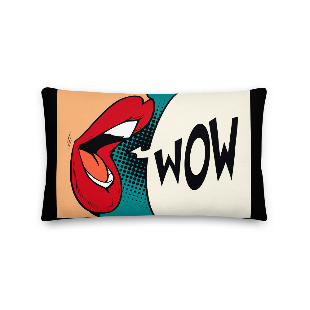 Premium Stuffed Pillow - WOW!